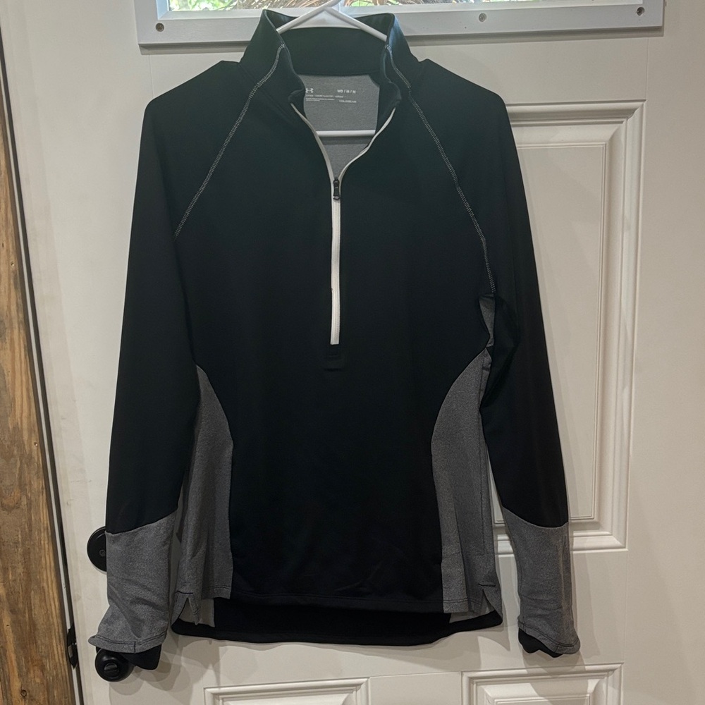 Under Armour Black and Gray Women's Top